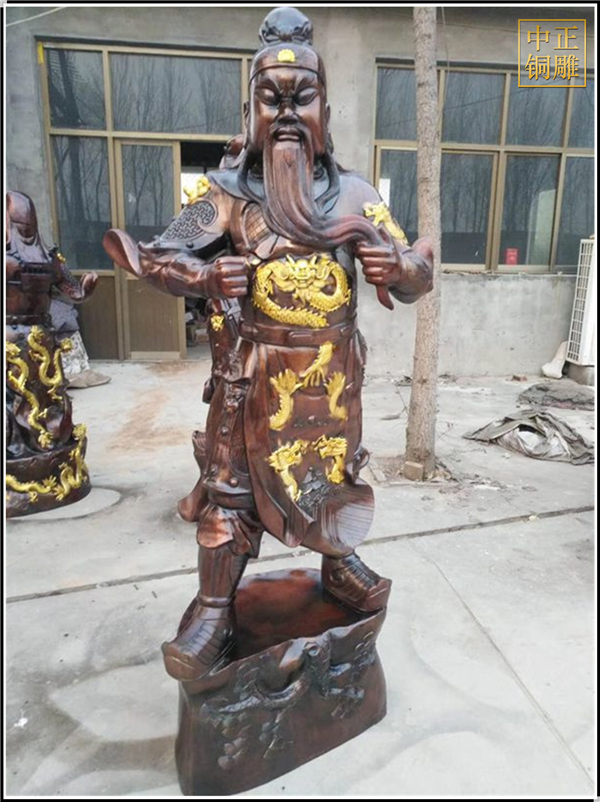 關公捋胡子銅像.jpg 關公捋胡子銅像.jpg